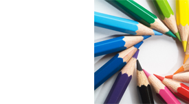 colored pencils